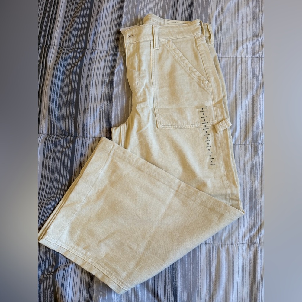 American Eagle Outfitters Men's Light Tan Chinos